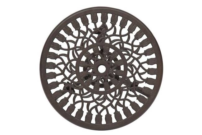 Комплект Secret de Maison Waltz of Flowers/Вальс Цветов (стол+2 стула) алюминиевый сплав, D60/H67, 47х41х86см, бронзовый бронза/bronze алюминиевый сплав