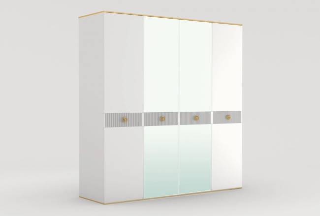 Шкаф 4-х створчатый Далли