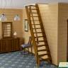 Деревянная лестница К-007м/28