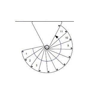 Винтовая лестница Calgary White d140
