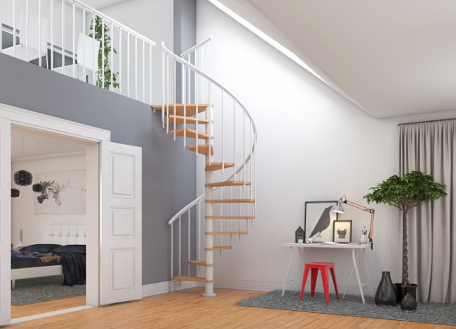 Винтовая лестница Montreal Classic d160