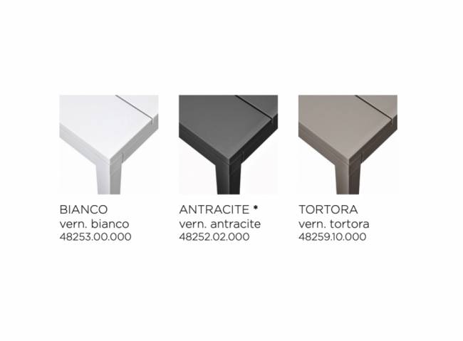 Стол пластиковый раздвижной Rio 210 Extensibile антрацит 2100-2800х1000х760 мм Стол пластиковый раздвижной Rio 210 Extensibile антрацит 2100-2800х1000х760 мм