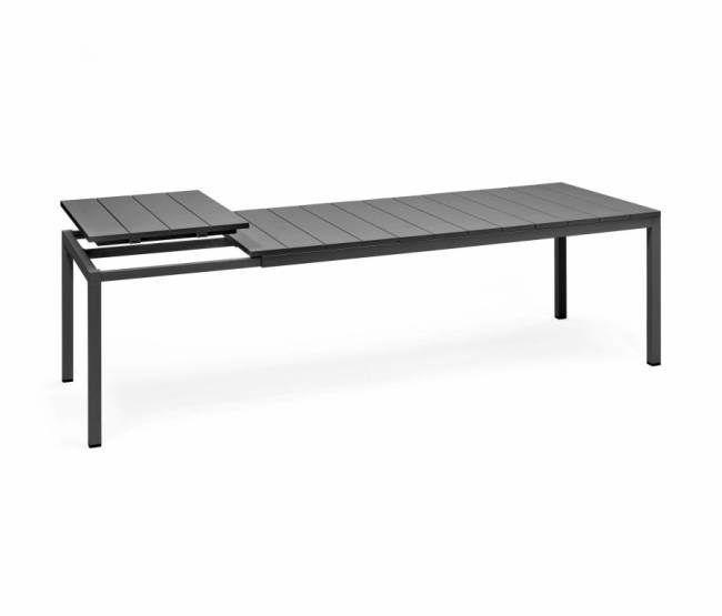 Стол пластиковый раздвижной Rio 210 Extensibile антрацит 2100-2800х1000х760 мм Стол пластиковый раздвижной Rio 210 Extensibile антрацит 2100-2800х1000х760 мм