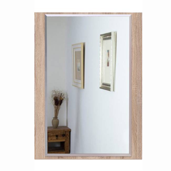 Зеркало навесное Куба цвет дуб сонома Зеркало навесное Куба цвет дуб сонома