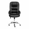 Кресло офисное TetChair CH 9944 хром (Искусств. чёрная кожа) Кресло офисное TetChair CH 9944 хром (Искусств. чёрная кожа)