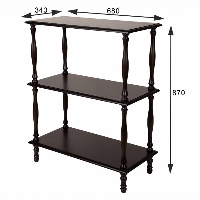 Этажерка П 9 венге Этажерка П 9 венге