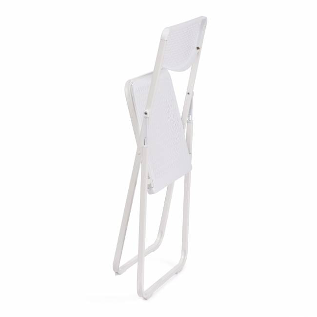 Стул складной FOLDER (mod. 3016) каркас: металл, сиденье/спинка: пластик, 48,5 х 48 х 82,5 см, white (белый) (Комплект из 6 шт.) белый каркас: металл, сиденье/спинка: пластик Стул складной FOLDER (mod. 3016) каркас: металл, сиденье/спинка: пластик, 48,5 х 48 х 82,5 см, white (белый) (Комплект из 6 шт.) белый каркас: металл, сиденье/спинка: пластик