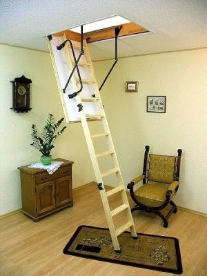 Чердачная складная лестница Extra