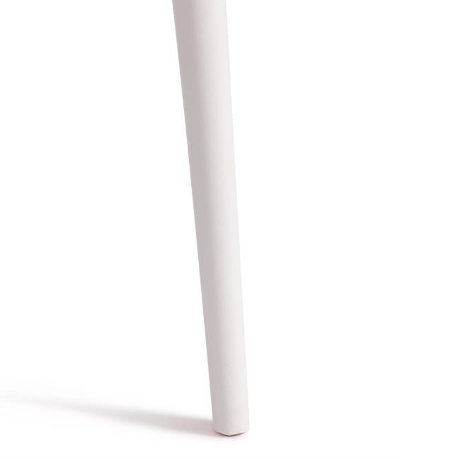 Стул Cat Chair (mod. 028) пластик, 53 x 59 x 82,5 см, белый (White C0057) (Комплект из 2 шт.) белый пластик