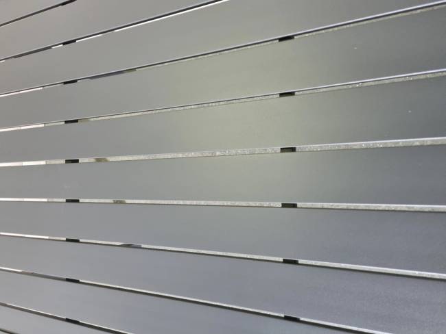 Диван двухместный из алюминия Graphite R