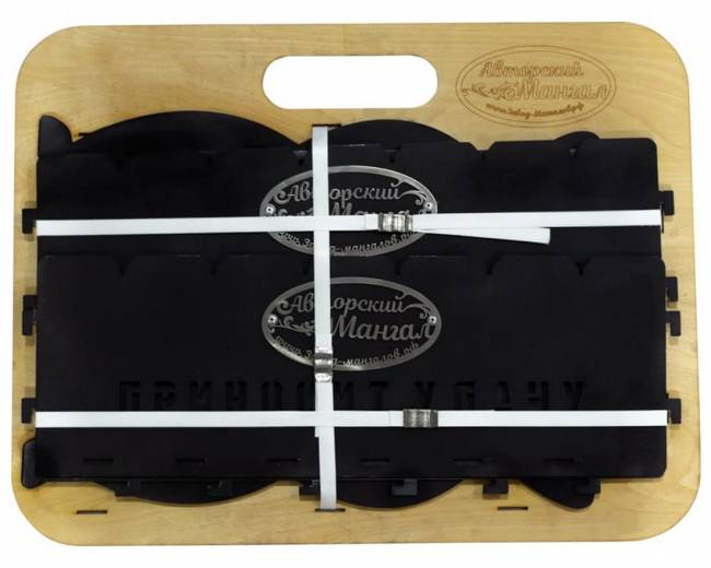 Мангал разборный "Совы", сталь AISI304, 3мм Мангал разборный "Совы", сталь AISI304, 3мм