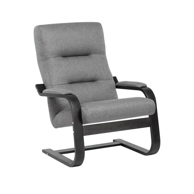 Кресло Leset Оскар Венге текстура Malmo 90 (серый) Кресло Leset Оскар Венге текстура Malmo 90 (серый)