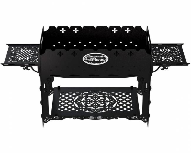 Мангал разборный "Медведь", сталь AISI304, 3мм