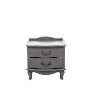 Тумба прикроватная Leset "Джульетта" (2 ящ.) Серый ясень Тумба прикроватная Leset "Джульетта" (2 ящ.) Серый ясень