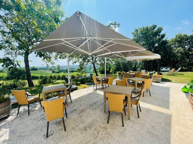 Зонт профессиональный 2.9х2.9 м Astro Starwhite белый, серо-коричневый 2900х2900 мм Зонт профессиональный 2.9х2.9 м Astro Starwhite белый, серо-коричневый 2900х2900 мм