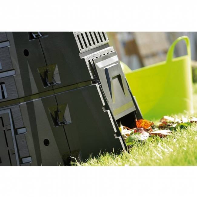 Компостер Prosperplast Biocompo 900 л, черный Компостер Prosperplast Biocompo 900 л, черный