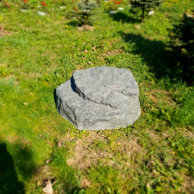 Искусственный валун "ЛЮКС", D80-2, темно-серый