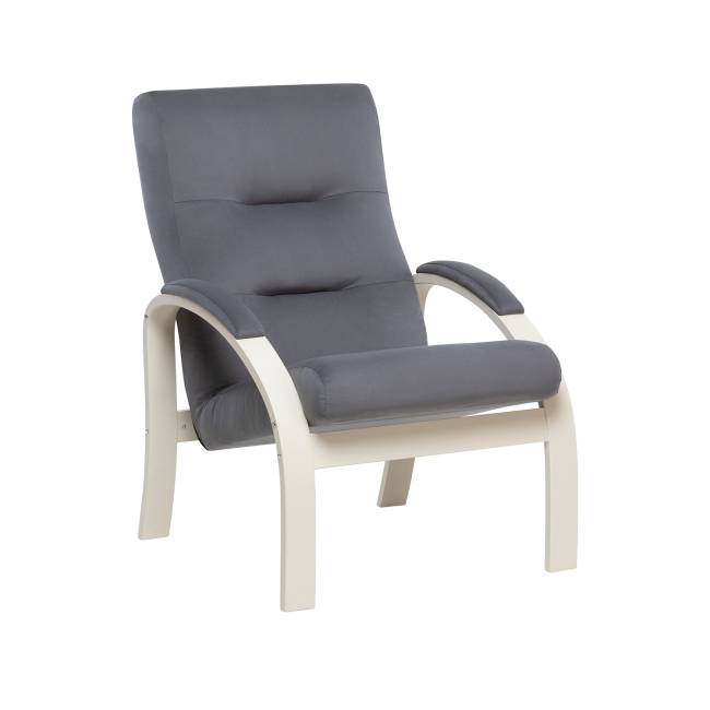 Кресло Leset Лион Слоновая кость V32 серый Кресло Leset Лион Слоновая кость V32 серый