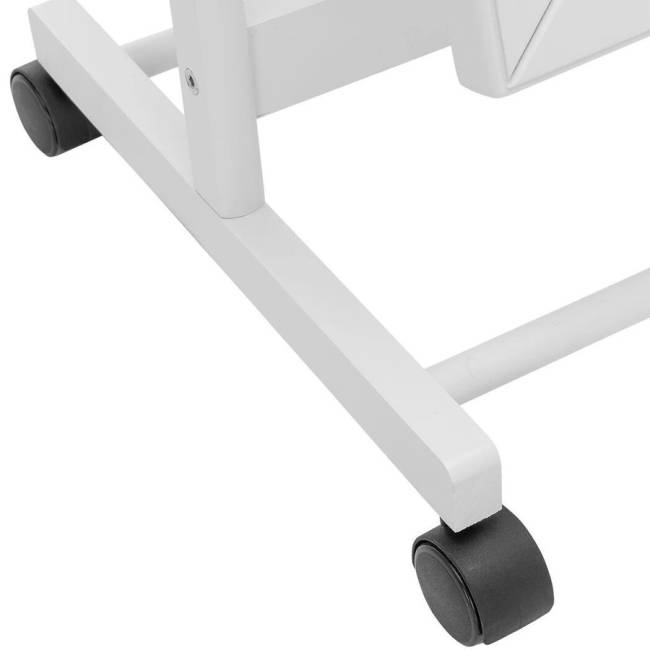 Зеркало напольное BeautyStyle 27 белый 135 см х 42,5 см