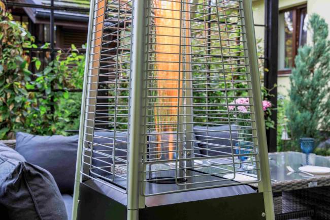 Уличный газовый обогреватель ADAM из металла Уличный газовый обогреватель ADAM из металла