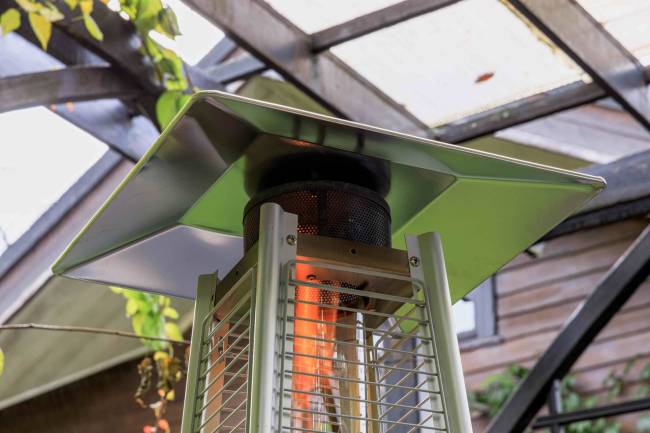 Уличный газовый обогреватель ADAM из металла Уличный газовый обогреватель ADAM из металла