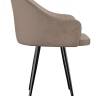 Стул DikLine 439 поворотный, C43 капучино, ножки черные