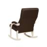 Кресло-качалка Leset Дэми Слоновая кость Malmo 28 (коричневый)