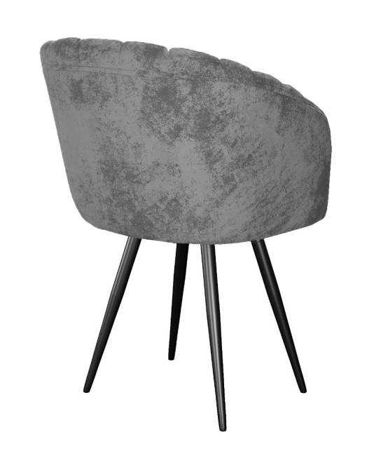 Стул DikLine 442 поворотный, M14 серый, ножки черные