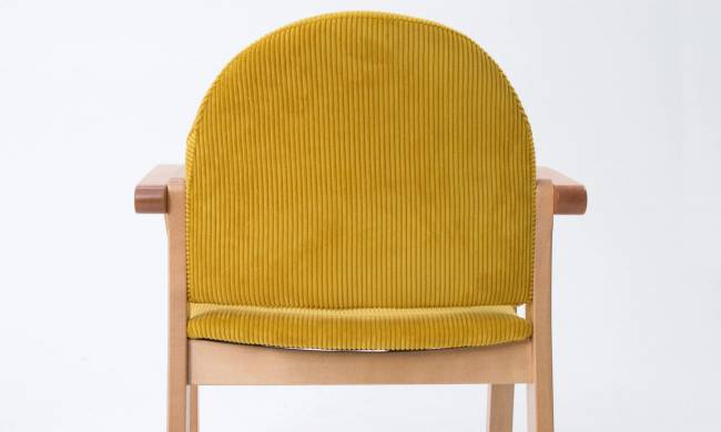 Стул-кресло Джуно 2.0 натур/жёлтый
