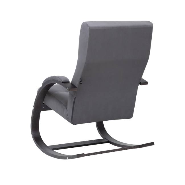 Кресло-качалка Leset Милано Венге текстура V32 серый Кресло-качалка Leset Милано Венге текстура V32 серый