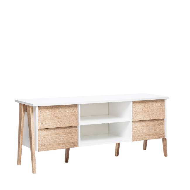 ТВ-тумба Leset "Сканди" Дуб, компаньон Молочный дуб Дуб шпон ТВ-тумба Leset "Сканди" Дуб, компаньон Молочный дуб Дуб шпон