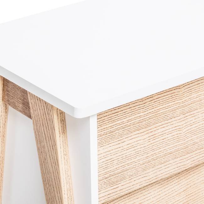 ТВ-тумба Leset "Сканди" Дуб, компаньон Молочный дуб Дуб шпон ТВ-тумба Leset "Сканди" Дуб, компаньон Молочный дуб Дуб шпон