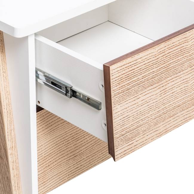 ТВ-тумба Leset "Сканди" Дуб, компаньон Молочный дуб Дуб шпон ТВ-тумба Leset "Сканди" Дуб, компаньон Молочный дуб Дуб шпон