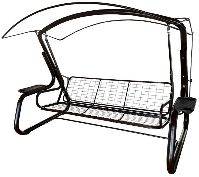 Садовые качели СИНГАПУР графит