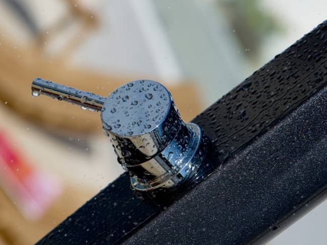 Душ солнечный Big Happy Five F 600 антрацит 290х260х2150 мм