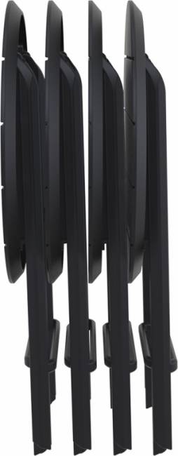 Стол пластиковый складной Helen Folding Table Ø60 черный Ø600х740 мм Стол пластиковый складной Helen Folding Table Ø60 черный Ø600х740 мм