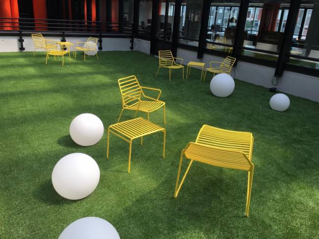 Cтолик кофейный металлический Link 570х450х450 мм