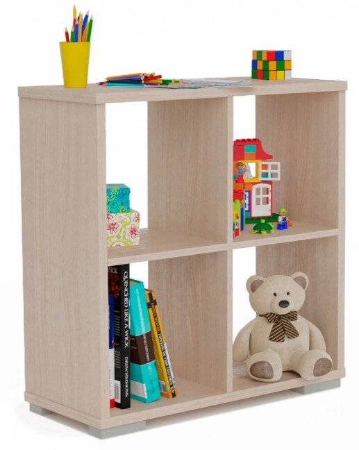 Стеллаж Стильный  С-3 шимо светлый